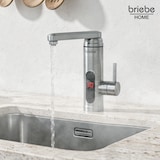 thumbnail of Grifo Calentador Agua Eléctrico Instantáneo de Mesa Bajo Consumo, Acero Inox, Display, Camping, Briebe,  IH1204, Acero Inoxidable