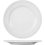 thumbnail of H&H Piatto Piano Arcadia in Porcellana Bianca 22,5cm