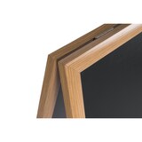 thumbnail of Bi-Office Quadro de Giz A-Frame Transitional - 600 x 900 mm - Superfície Não Magnética, Moldura de MDF Carvalho