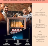 thumbnail of Beersafe XXL Kühlschrank 80 Liter 3 Böden Panoramaglastür Kupfer