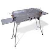 thumbnail of Mangal Khan Edelstahl Schaschlik Grill mit Grillrost