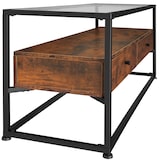 thumbnail of tectake Móvel baixo para TV Maidenhead 121,5x41,5x50,5cm  Madeira industrial escura, rústica - 404692