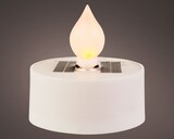 thumbnail of Solar LED Teelicht Outdoor 5x2cm Kunststoff Outdoorkerzen Flammenlose Teelichtkerzen flackernde Flamme Tischkerzen Dekokerzen Kerzen Weiß Warmweiß