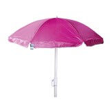 thumbnail of Nylon Sonnenschirm Ø 1,8 m Garten Balkon Strand Schirm UV20+ knickbar violett : Violett