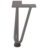 thumbnail of vidaXL Haarnadelbeine für Couchtisch 4 Stk. Naturstahl 20 cm Massivstahl