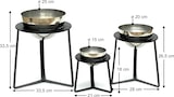 thumbnail of DanDiBo Blumenhocker Metall mit Topf Schwarz Silber Blumenständer 96091 3er Set Blumensäule Modern Pflanzenständer Pflanzenhocker