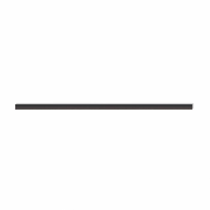 Natureko Bamboe vezel rietje 230 x Ø 8 mm zwart