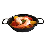 thumbnail of MONOUSO - Zwarte Paella Pan van PP Ø10,5cm (20 Stuks)