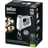 thumbnail of Braun HM 5100 MultiMix 5 Handmixer weiß 750 Watt