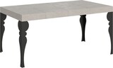 thumbnail of Paxon Premium Cashmere Ausziehtisch 140/400x90 cm mit anthrazitfarbenen Beinen