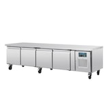 thumbnail of Polar GN laag model koelwerkbank 4-deurs