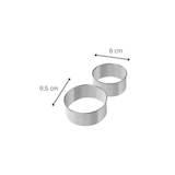 thumbnail of Zenker Donut-Ausstecher, 2er-Set, runde Donut-Ausstecher