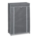 thumbnail of Relaxdays Schuhschrank Stoff, 5 Fächer, 15 Paar Schuhe, abnehmbarer Bezug, Schuhregal, HxBxT: 90 x 60 x 30 cm, anthrazit