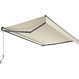 thumbnail of tectake Toldo con brazo articulado ORNELLA con soporte de pared - 250 x 200 cm beige
