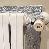 thumbnail of Panneau isolant thermique réfléchissant avec mousse (60x45cm) pour la chaleur et le froid. Isolation polyvalente, maisons, logements, bureaux...
