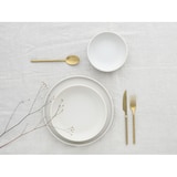thumbnail of CreaTable Uno Offwhite Tellerset 12-tlg Steinzeug