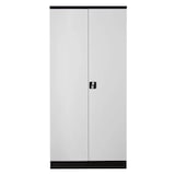thumbnail of PROREGAL Stahlschrank BEE mit 8 lackierten Fachböden | HxBxT 195x92x50cm | Anthrazit-Weiß | Werkstattschrank Werkzeugschrank Aktenschrank