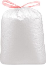 thumbnail of 10 Müllsäcke (LDPE) ECONOMY mit Zugband weiß 70 x 100 cm 120L
