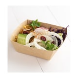 thumbnail of MONOUSO - Kraft Rechthoekige Saladebak 1.000ml 19x16x7cm (300 Stuks)