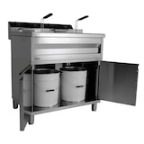 thumbnail of Freidora modelo Gastroline 12+12Vs, capacidad: 2 x 12 litros