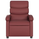 thumbnail of vidaXL Massagesessel Weinrot Kunstleder