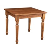 thumbnail of Tavolino allungabile Country legno massello tiglio finitura noce elegante per cucine moderne rustiche