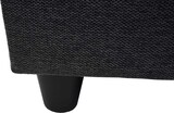 thumbnail of Aufbewahrungs-Truhe Lars XXL | HxBxT 45x180x45cm | Stoff/Textil |  Dunkelgrau | Sitzbank Bank