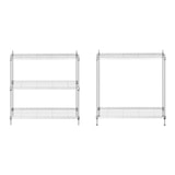 thumbnail of Royal Catering Estantería de metal - 35 x 90 x 180 cm - negra