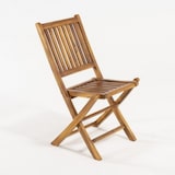 thumbnail of Cadeira dobrável para jardim de madeira de teca