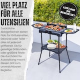 thumbnail of Sommertal BBQ231 Elektrogrill | Balkongrill | 2200W | 2in1 Tischgrill mit Standfuß | Stufenloser Temperaturregler