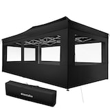 thumbnail of tectake Gazebo pieghevole Viola 3x6 m con 4 elementi laterali - 403164