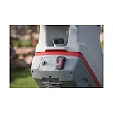 thumbnail of Elektrische groenteversnipperaar 2500W 2 gehard stalen messen Takken tot 45mm 45L zak IKRA