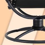 thumbnail of CASARIA® Sonnenliege Wetterfest Liegestuhl mit Armlehne Schaukelliege Wohnzimmer Grau