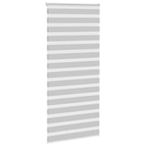 thumbnail of vidaXL Doppelrollo Hellgrau 105x230 cm Stoffbreite 100,9 cm Polyester