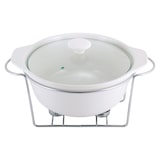 thumbnail of Speisewärmer aus Keramik 2,3 L Chafing Dish Buffet-Set Keramik-Chafer Buffetwärmer Warmhaltebehälter