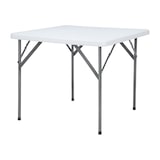 thumbnail of tavolo catering quadrato 88x88 cm,colore bianco