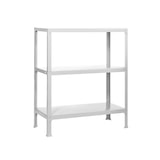 thumbnail of Estante de metal sem parafusos Fileclick 4 prateleiras. Cor branca/branca 1600x1000x360 mm