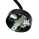 thumbnail of Licht-Erlebnisse Wandlampe EYE Schwarz mit Schalter schmal Ø5,5cm GU10 Leselicht Wandleuchte Bett Sofa Wohnzimmer Schlafzimmer, NO1/1/10008