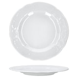 thumbnail of 6er Set Salzburg Kuchenteller weiß Porzellan 6 Personen Relief Dessert-Teller