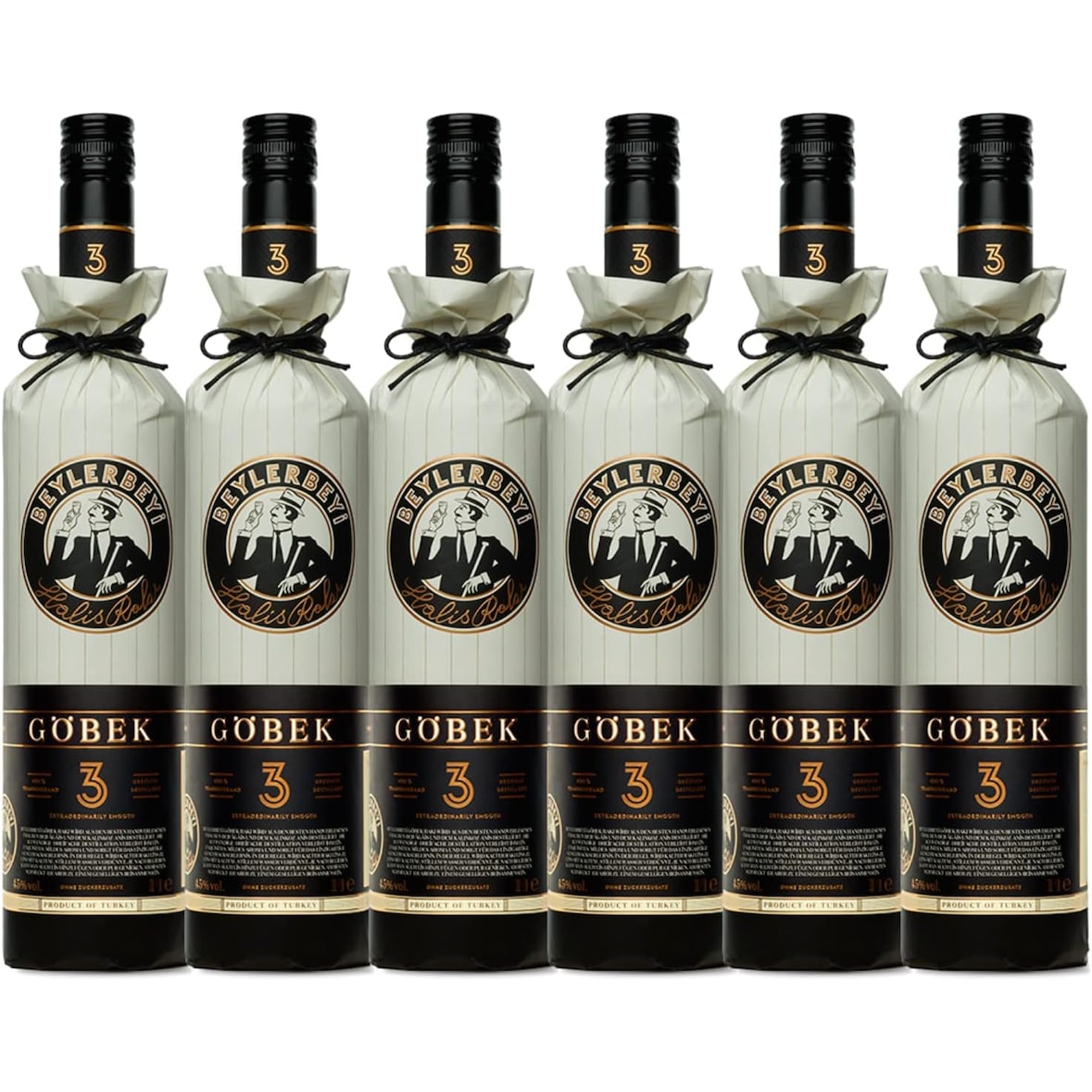 Beylerbeyi Göbek Raki 6 x 100cl 45%