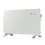 thumbnail of Mobiler Elektrischer Glasheizkörper Sorimo Sannover 2000 W Weiß