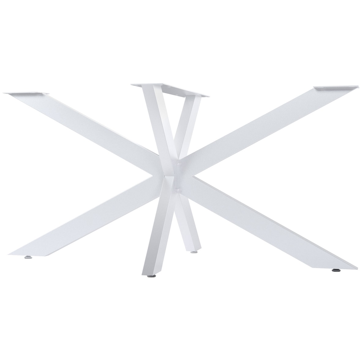 Pés de mesa Hardwick branco/150x78x71 cm