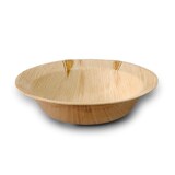 thumbnail of BIOZOYG 25 Stück tiefe Einwegteller Ø 14cm Suppenteller Palmblatt-Teller, Schale für Suppe und Eintöpfe, Partys und Catering, biologisch abbaubar