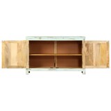 thumbnail of vidaXL Sideboard Hellblau 110×35×70 cm Massivholz Mango