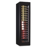 thumbnail of Vetrina vino slim 112 bottiglie temperatura +2°C +20°C mensole in metallo e cassetto inferiore SLIMWINESW1121TB
