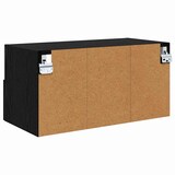 thumbnail of vidaXL TV-Wandschrank Schwarz Eichen-Optik 60 x 30 x 30 cm