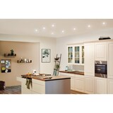 thumbnail of Paulmann LED Einbauleuchte 3-Step-Dim Nova Basisset schwenkbar  rund 84mm 50° GU10 3x6,5W 3x460lm 230V dimmbar 2700K Alu gedreht 93469