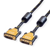 thumbnail of ROLINE GOLD Monitorkabel DVI, ST-ST, (24+1) dual link, 5 m