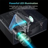 thumbnail of Projecteur LED HD 1280x720 2200LM Portable HDMI VGA USB Home Cinema YONIS