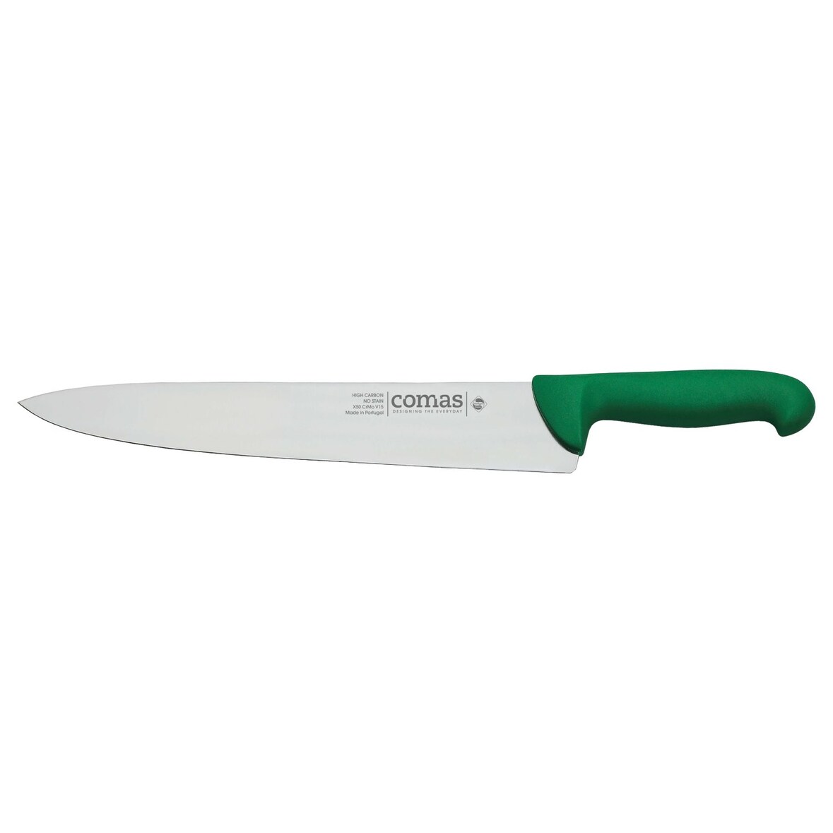 Comas Faca Chef 250 Verde Modelo Carbon